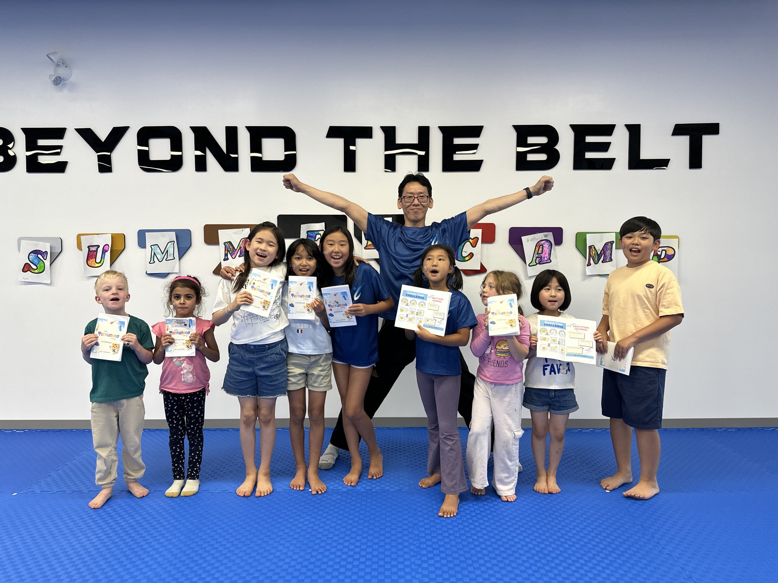 Group of campers at Beyond the Belt Summer Camp