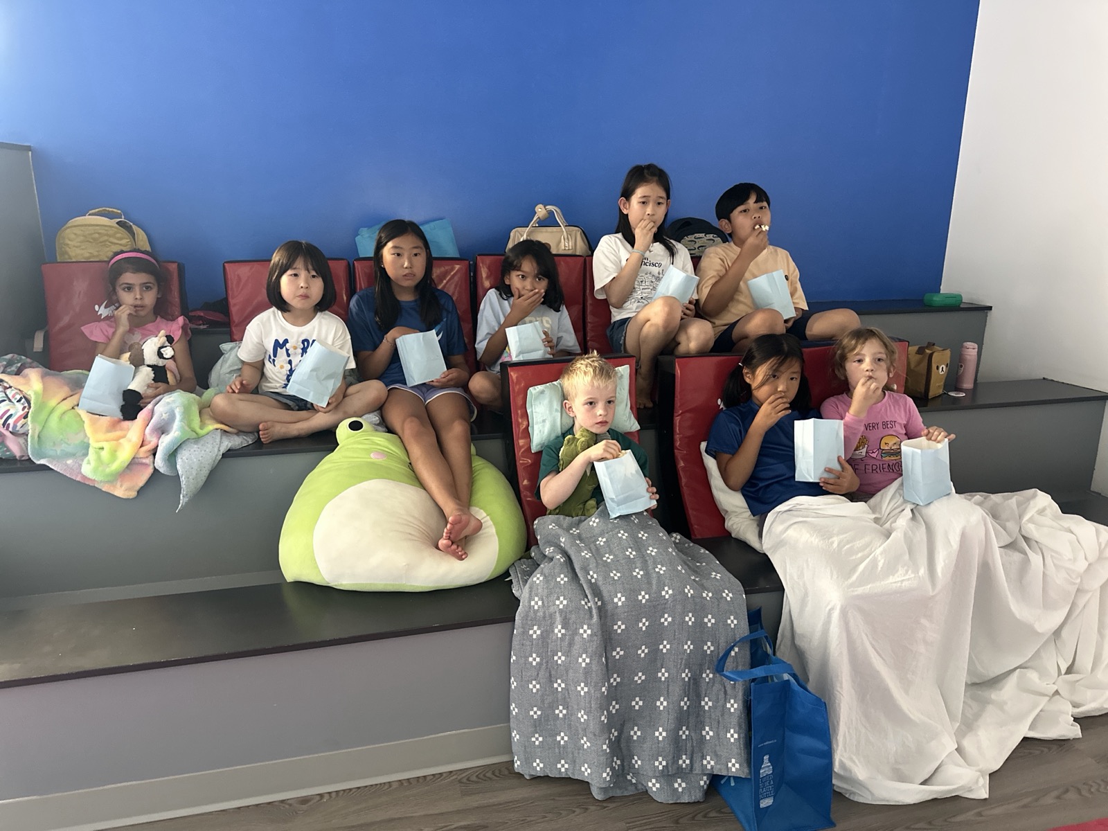 Movie afternoon at Beyond the Belt Summer Camp
