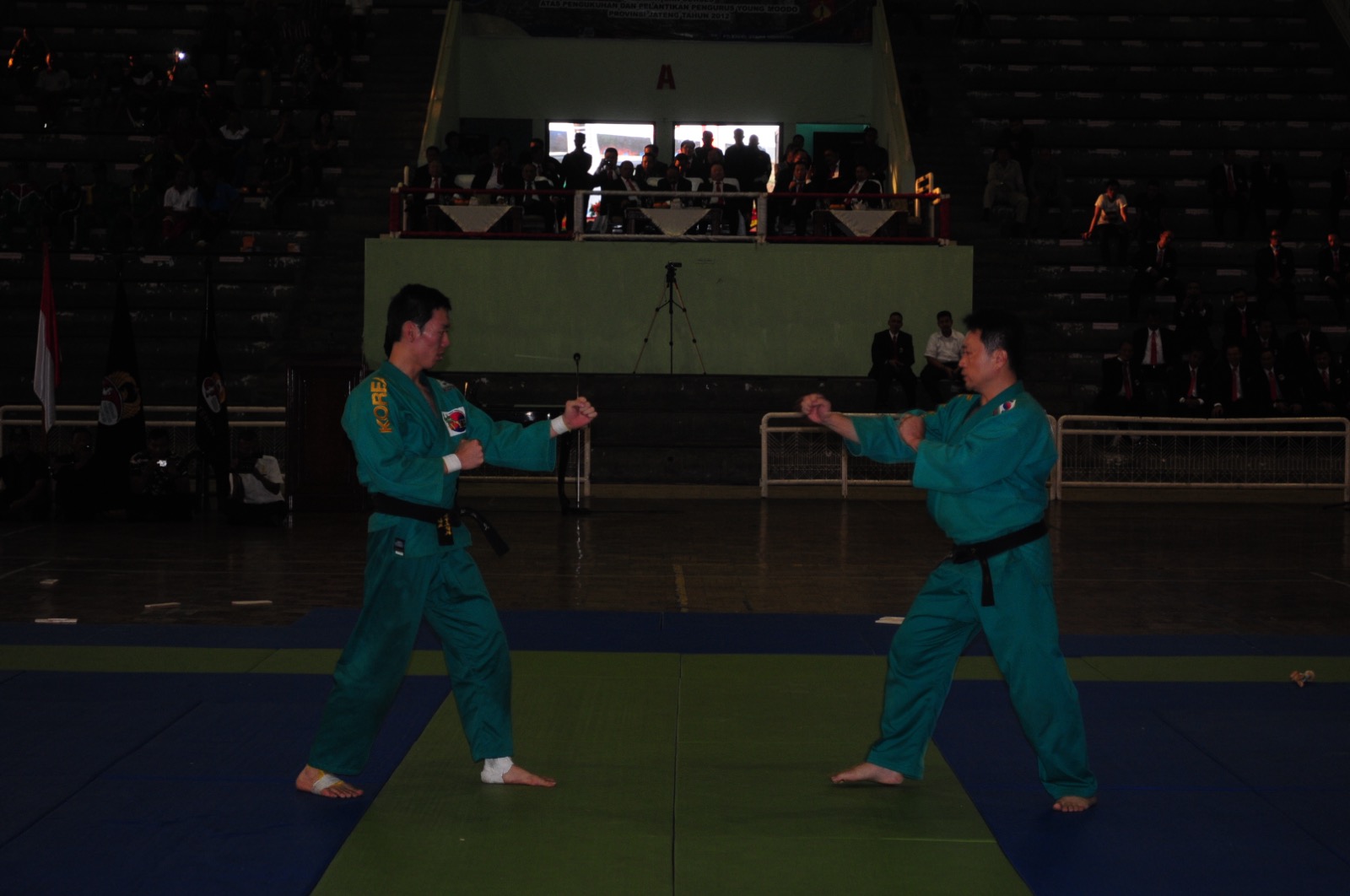 Master Deokho Nam training at Unity Taekwondo Chilliwack